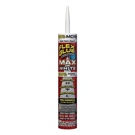 FLEX GLUE FLEX SEAL Family of Products  MAX Extra Strength Rubber Adhesive 28 oz GFSMAXWHT28
